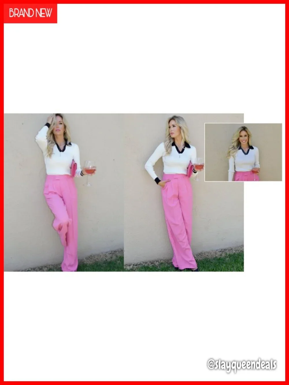 Long Sleeve V Neck Ribbed Knit Slim Fitted Sweater Pullover Size S-XXL